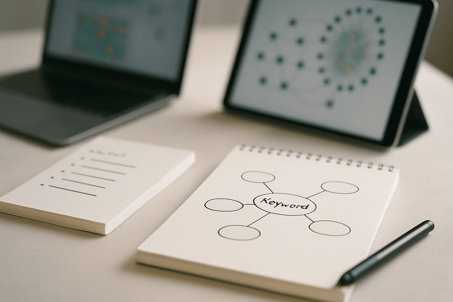 keyword mapping template - How to Transition from Flat Lists to a Visual Keyword Strategy Map