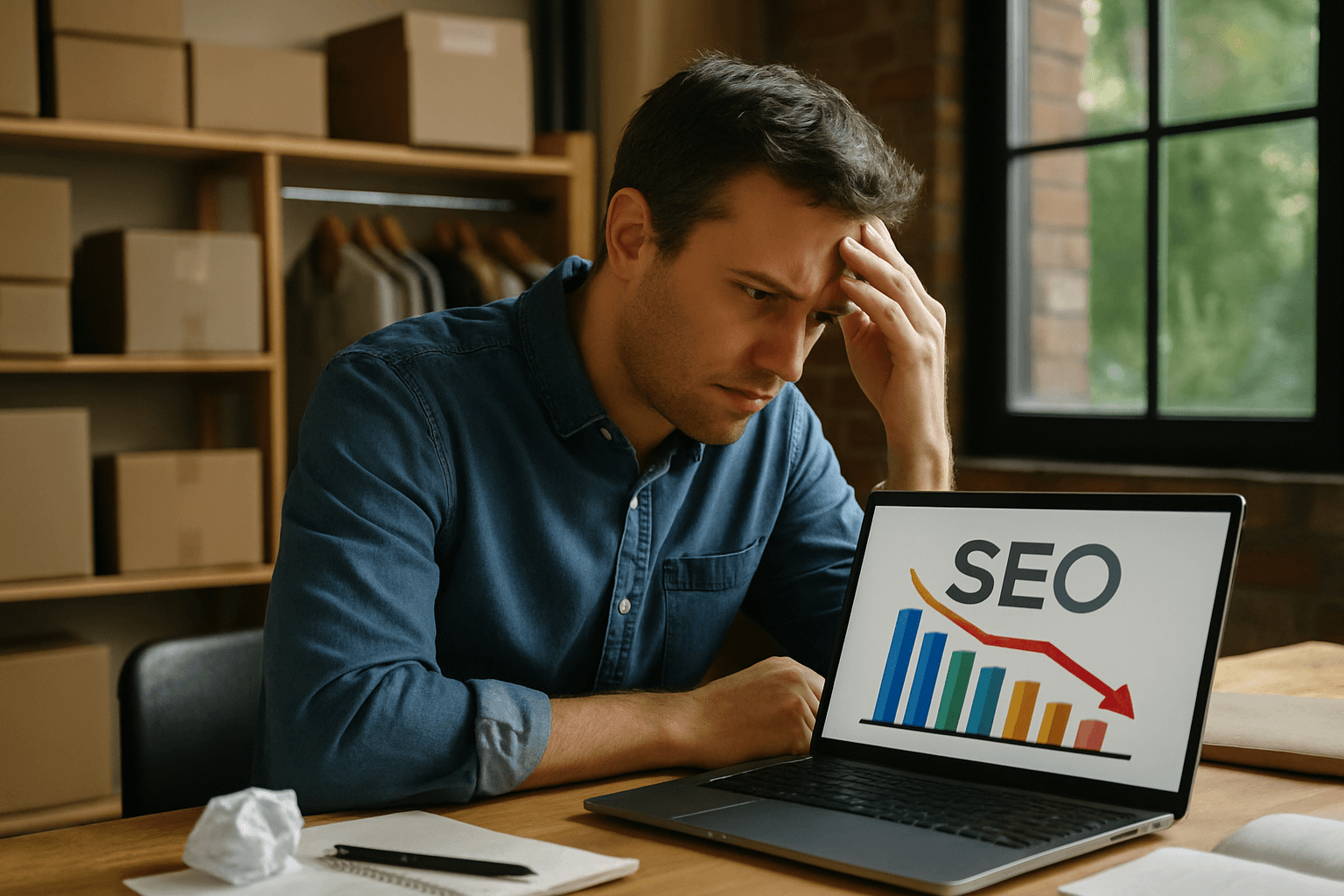 small business SEO mistakes - Cover image